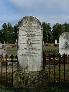 First Burial at New Cemetery